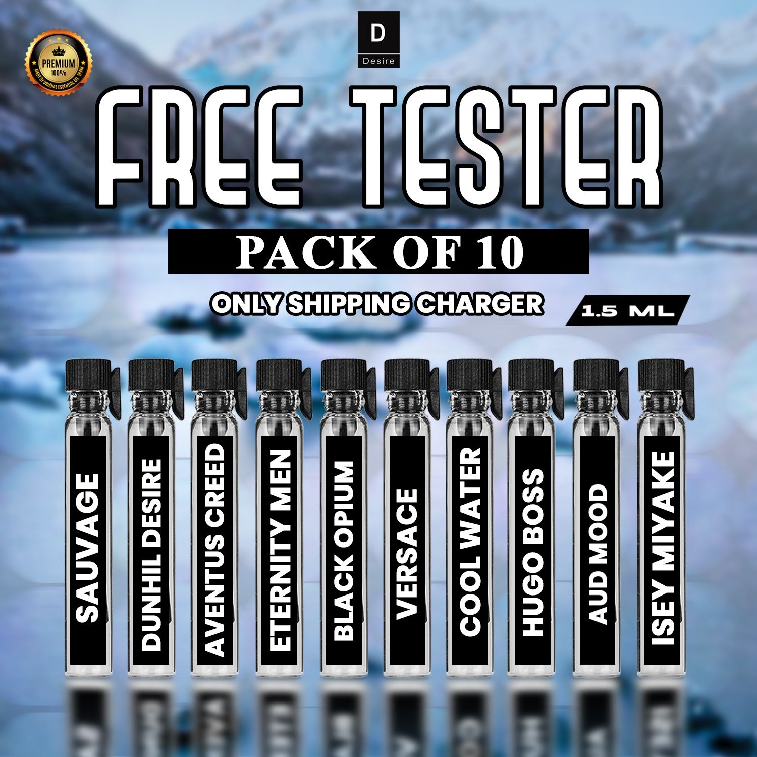BRANDED PERFUME TESTER PACK OF 10 Delicate Desires branded-perfume-tester-pack-of-10-delicate-desires