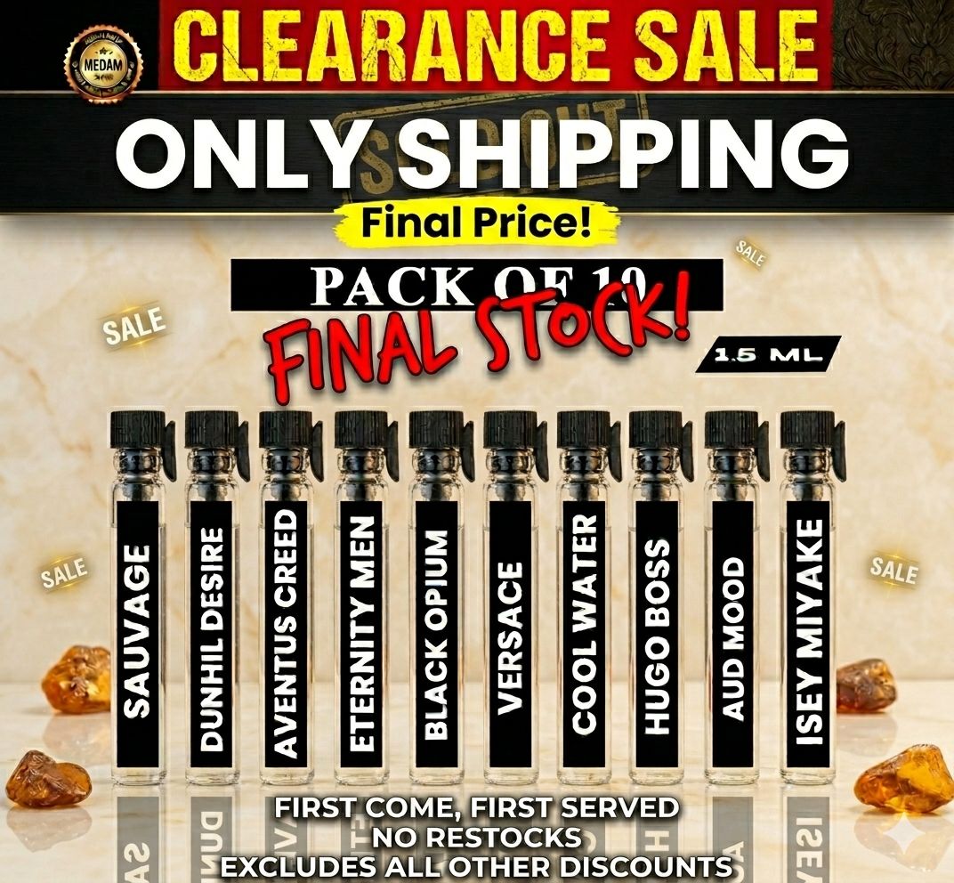 SUPREME PERFUME TESTER – PACK OF 10